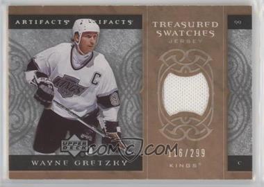 2007-08 Upper Deck Artifacts - Treasured Swatches #TS-WG - Wayne Gretzky /299