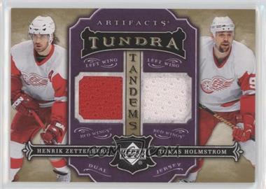 2007-08 Upper Deck Artifacts - Tundra Tandems - Metallic Purple #TT-ZH - Henrik Zetterberg, Tomas Holmstrom