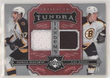 2007-08 Upper Deck Artifacts - Tundra Tandems - Red #TT-BK - Patrice Bergeron, Phil Kessel /25