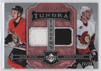 Jason Spezza, Patrick Eaves [Noted] #/25