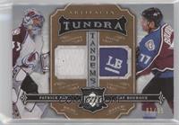 Patrick Roy, Ray Bourque [EX to NM] #/35