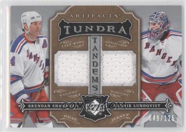 2007-08 Upper Deck Artifacts - Tundra Tandems #TT-SL - Brendan Shanahan, Henrik Lundqvist /125