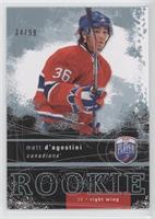 Rookie Redemptions - Matt D'Agostini #/99