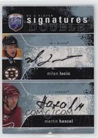 Milan Lucic, Martin Hanzal