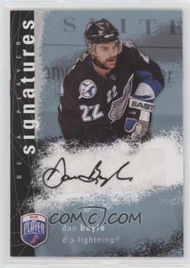 2007-08 Upper Deck Be a Player - Signatures #S-BO - Dan Boyle [EX to NM]