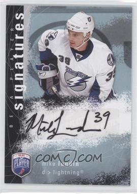 2007-08 Upper Deck Be a Player - Signatures #S-ML - Mike Lundin