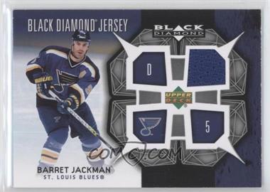 2007-08 Upper Deck Black Diamond - Jerseys #BDJ-BJ - Barret Jackman