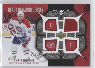 2007-08 Upper Deck Black Diamond - Jerseys #BDJ-CH - Chris Higgins