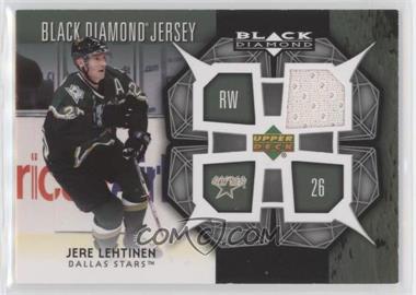 2007-08 Upper Deck Black Diamond - Jerseys #BDJ-JL - Jere Lehtinen