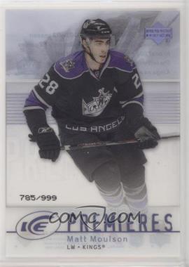 2007-08 Upper Deck Ice - [Base] #181 - Level 2 - Ice Premieres - Matt Moulson /999 [Noted]