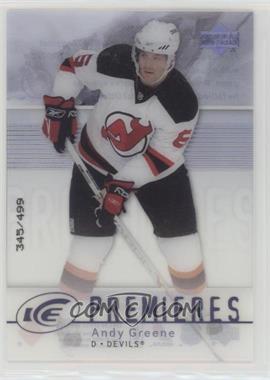 2007-08 Upper Deck Ice - [Base] #192 - Level 3 - Ice Premieres - Andy Greene /499