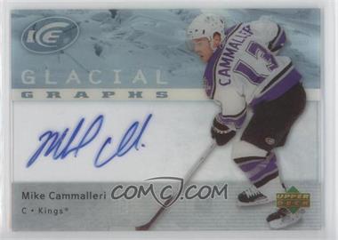 2007-08 Upper Deck Ice - Glacial Graphs #GG-CA - Mike Cammalleri