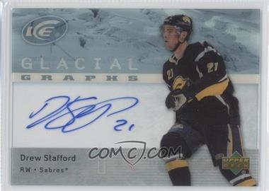 2007-08 Upper Deck Ice - Glacial Graphs #GG-DS - Drew Stafford