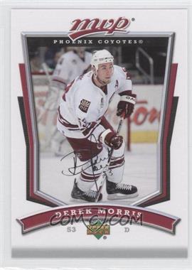 2007-08 Upper Deck MVP - [Base] #88 - Derek Morris