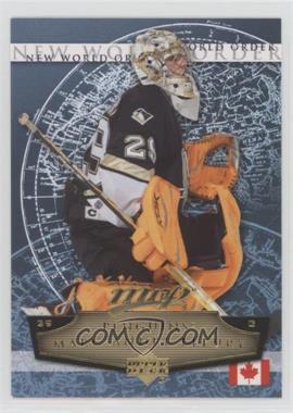 2007-08 Upper Deck MVP - New World Order #NW11 - Marc-Andre Fleury