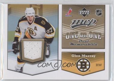 2007-08 Upper Deck MVP - One on One Dual Memorabilia #OO-MK - Glen Murray, Alex Kovalev