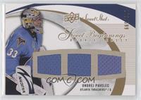 Sweet Beginnings Rookie Jersey - Ondrej Pavelec #/599