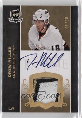 2007-08 Upper Deck The Cup - [Base] - Gold Autographs #149 - Autographed Rookie Patch - Drew Miller /18