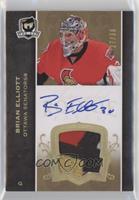 Autographed Rookie Patch - Brian Elliott [Noted] #/30