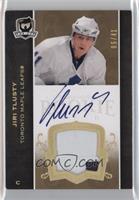 Autographed Rookie Patch - Jiri Tlusty [Noted] #/41