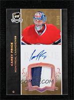 Autographed Rookie Patch - Carey Price #/31