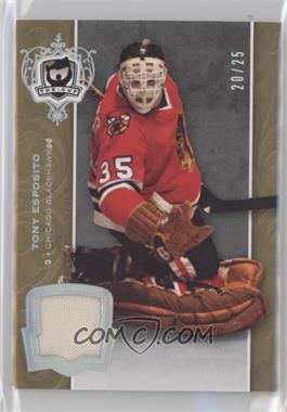 2007-08 Upper Deck The Cup - [Base] - Gold Jerseys #77 - Tony Esposito /25