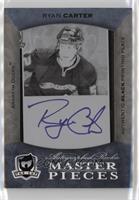 Autographed Rookie - Ryan Carter #/1