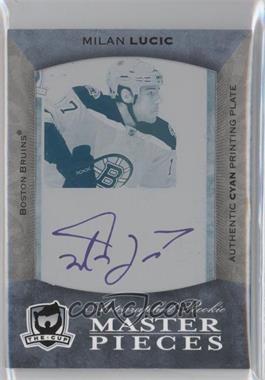 2007-08 Upper Deck The Cup - [Base] - Printing Plate Cyan #C-159 - Autographed Rookie - Milan Lucic /1