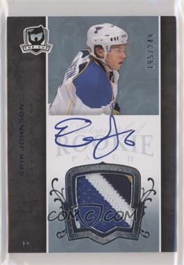 2007-08 Upper Deck The Cup - [Base] #123 - Autographed Rookie Patch - Erik Johnson /249