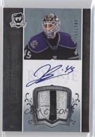 Autographed Rookie Patch - Jonathan Bernier #/249