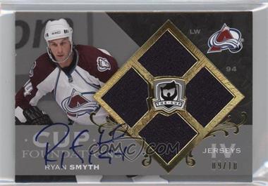 2007-08 Upper Deck The Cup - Cup Foundations Jerseys - Autographs #CF-RS - Ryan Smyth /10