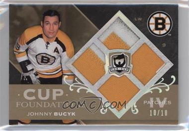 2007-08 Upper Deck The Cup - Cup Foundations Jerseys - Patches #CF-BU - Johnny Bucyk /10