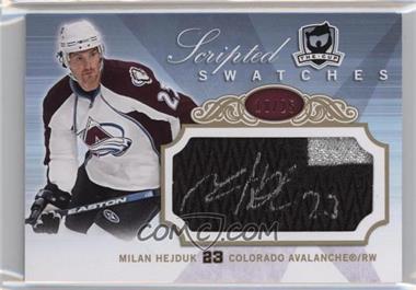 2007-08 Upper Deck The Cup - Scripted Swatches #SS-MI - Milan Hejduk /25