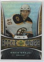 Rookie Premieres - David Krejci #/999