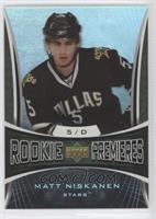 Rookie Premieres - Matt Niskanen #/999