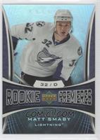 Rookie Premieres - Matt Smaby #/999