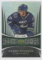 Rookie Premieres - Mason Raymond #/999