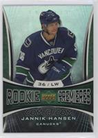 Rookie Premieres - Jannik Hansen #/999