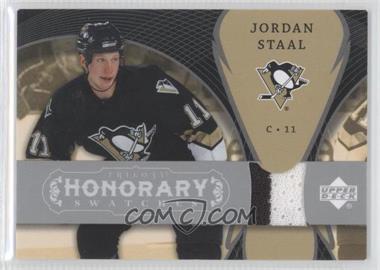 2007-08 Upper Deck Trilogy - Honorary Swatches #HS-ST - Jordan Staal