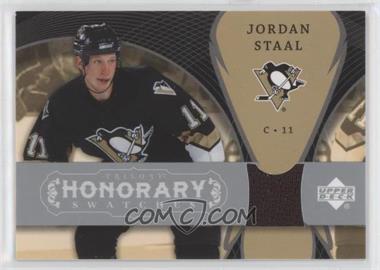 2007-08 Upper Deck Trilogy - Honorary Swatches #HS-ST - Jordan Staal