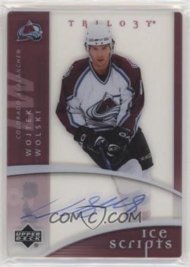 2007-08 Upper Deck Trilogy - Ice Scripts #IS-WW - Wojtek Wolski