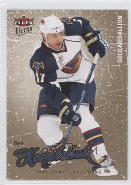 2008-09 Fleer Ultra - [Base] - Gold Medallion #1 - Ilya Kovalchuk