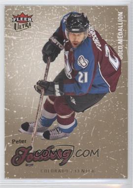 2008-09 Fleer Ultra - [Base] - Gold Medallion #131 - Peter Forsberg