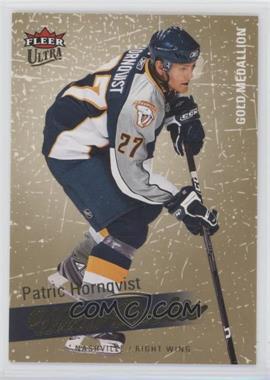 2008-09 Fleer Ultra - [Base] - Gold Medallion #268 - Ultra Rookie - Patric Hornqvist