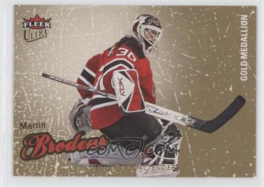 2008-09 Fleer Ultra - [Base] - Gold Medallion #40 - Martin Brodeur