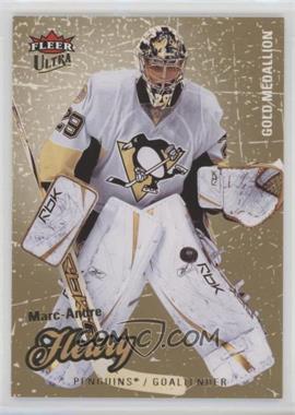 2008-09 Fleer Ultra - [Base] - Gold Medallion #75 - Marc-Andre Fleury