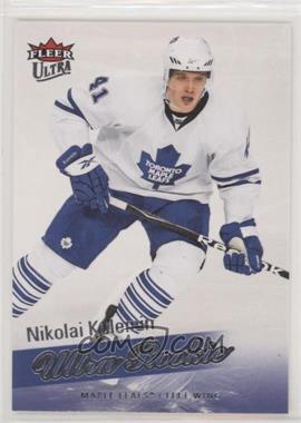 2008-09 Fleer Ultra - [Base] #270 - Ultra Rookie - Nikolai Kulemin