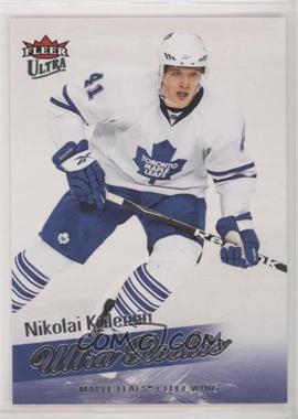 2008-09 Fleer Ultra - [Base] #270 - Ultra Rookie - Nikolai Kulemin