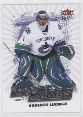 2008-09 Fleer Ultra - Difference Makers #DM18 - Roberto Luongo