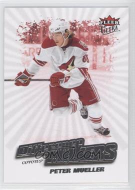 2008-09 Fleer Ultra - Difference Makers #DM8 - Peter Mueller